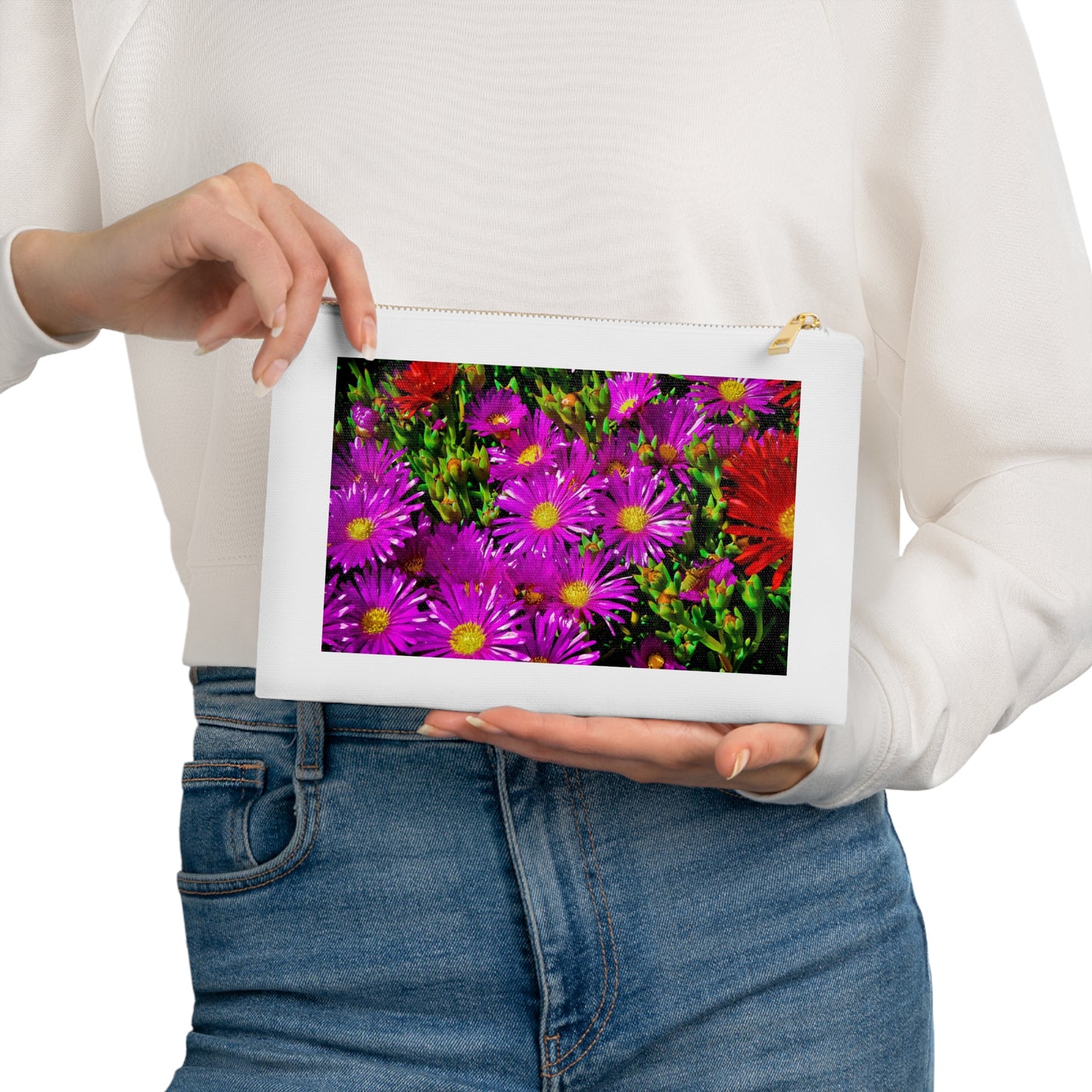 "Gardenia" (Cosmetic Bag)
