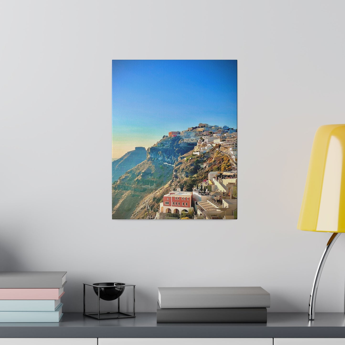 "Santorini" (Matte Canvas • Stretched • 0.75")