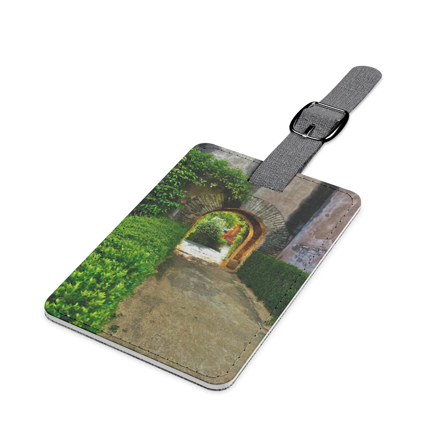 "Seville" (Saffiano Polyester Luggage Tag)