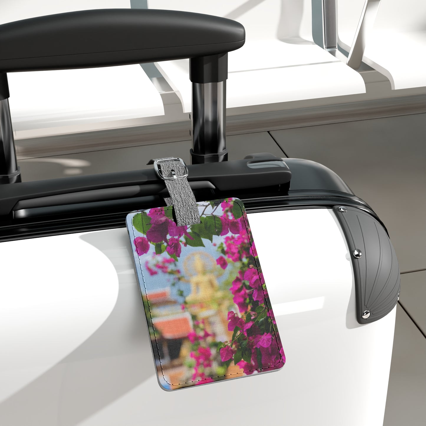 Big Buddha of Koh Samui (Saffiano Polyester Luggage Tag)