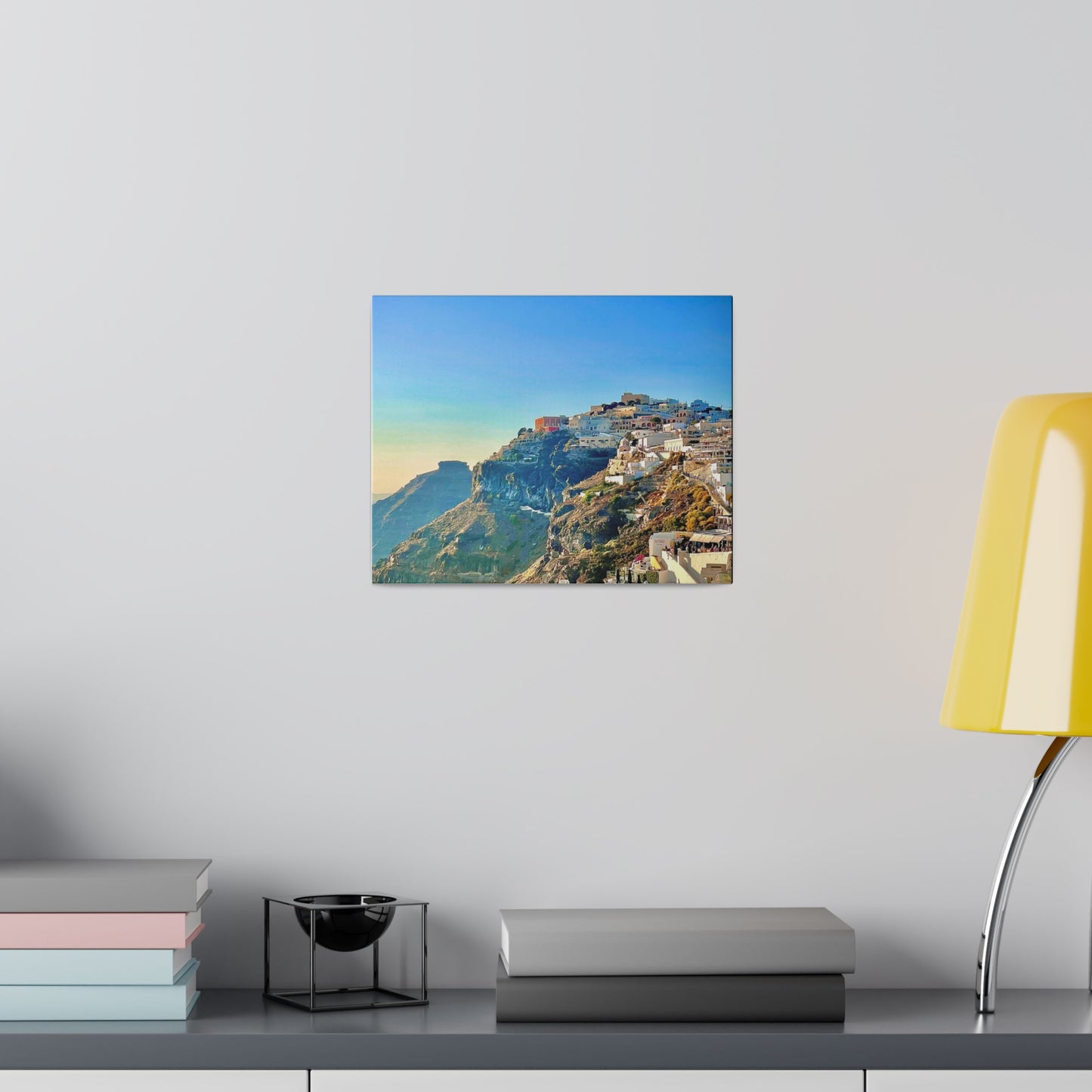 "Santorini" (Matte Canvas • Stretched • 0.75")