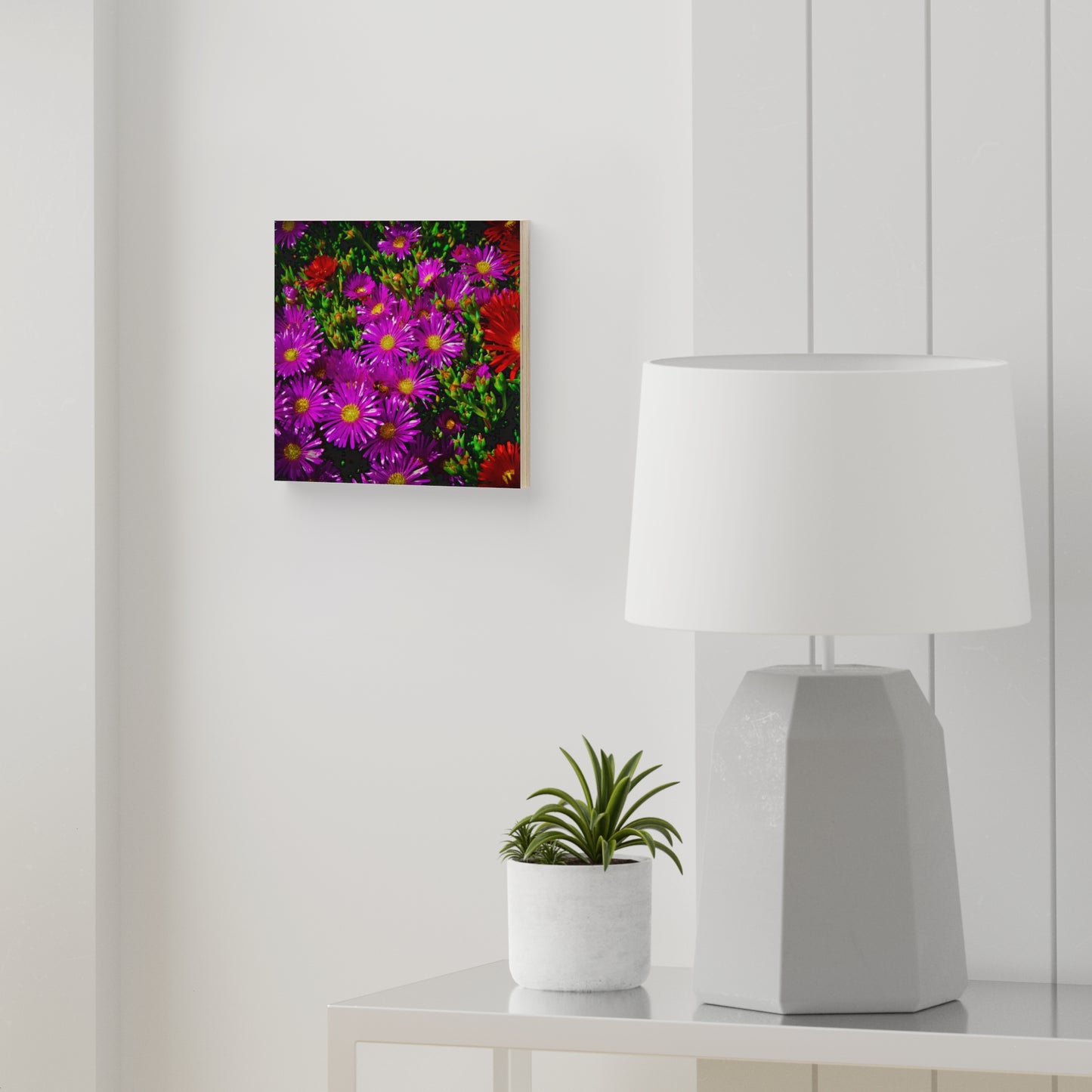 "Gardenia" (Wood Canvas)