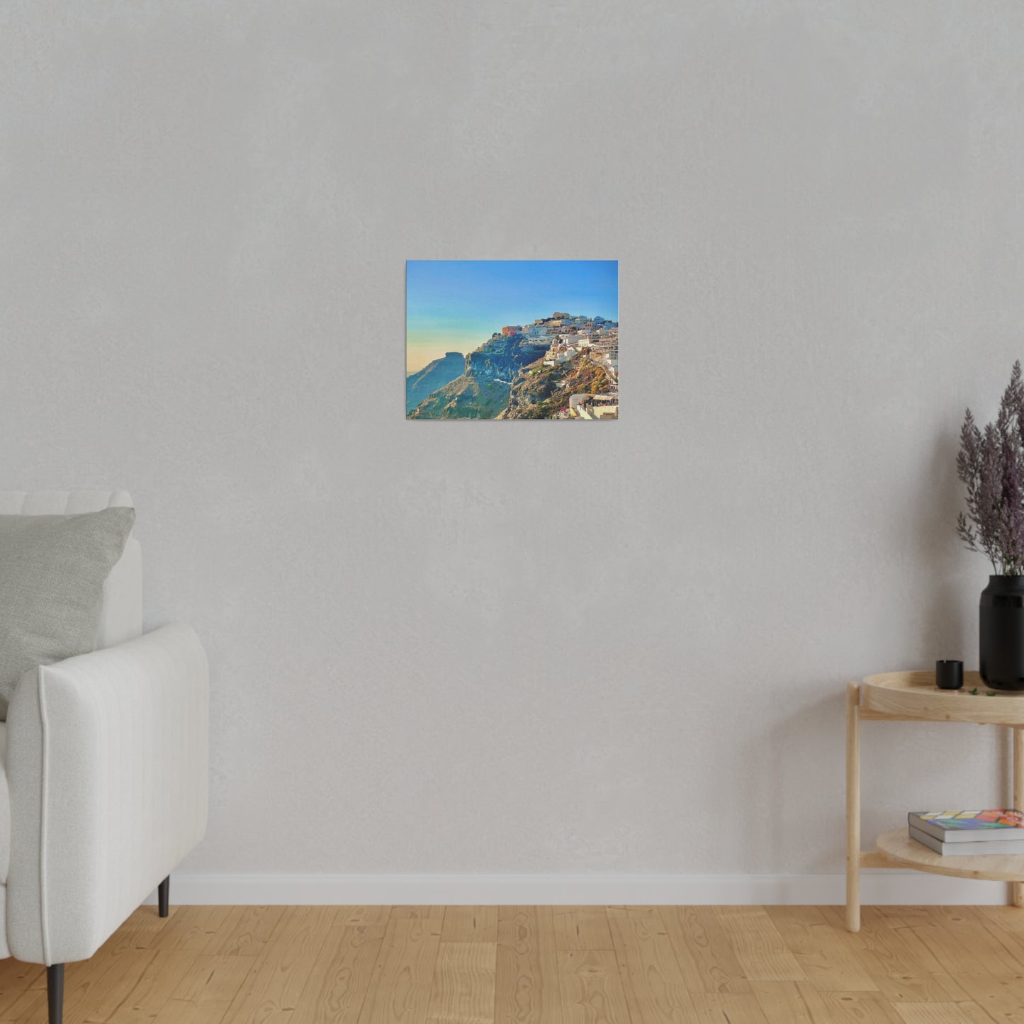 "Santorini" (Matte Canvas • Stretched • 0.75")