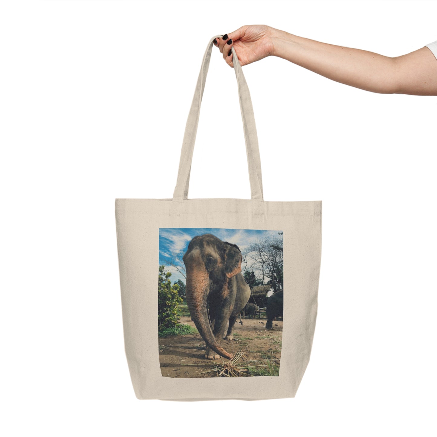 Canvas Shopping Tote