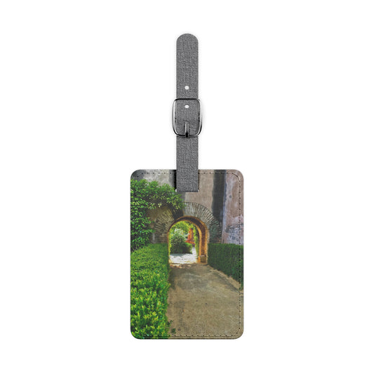 "Seville" (Saffiano Polyester Luggage Tag)