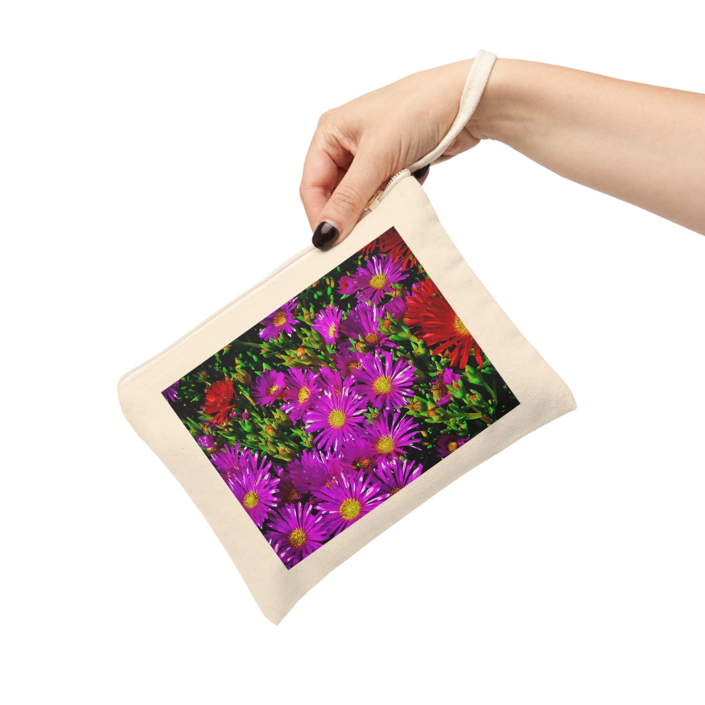 "Gardenia" Accessory Zipper Pouch