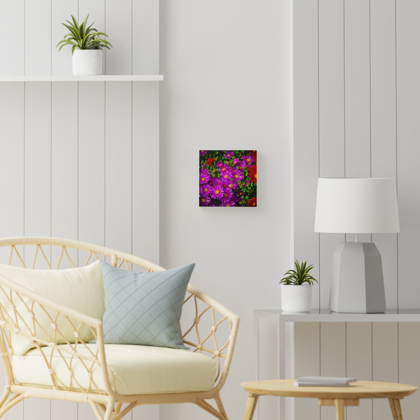 "Gardenia" (Wood Canvas)