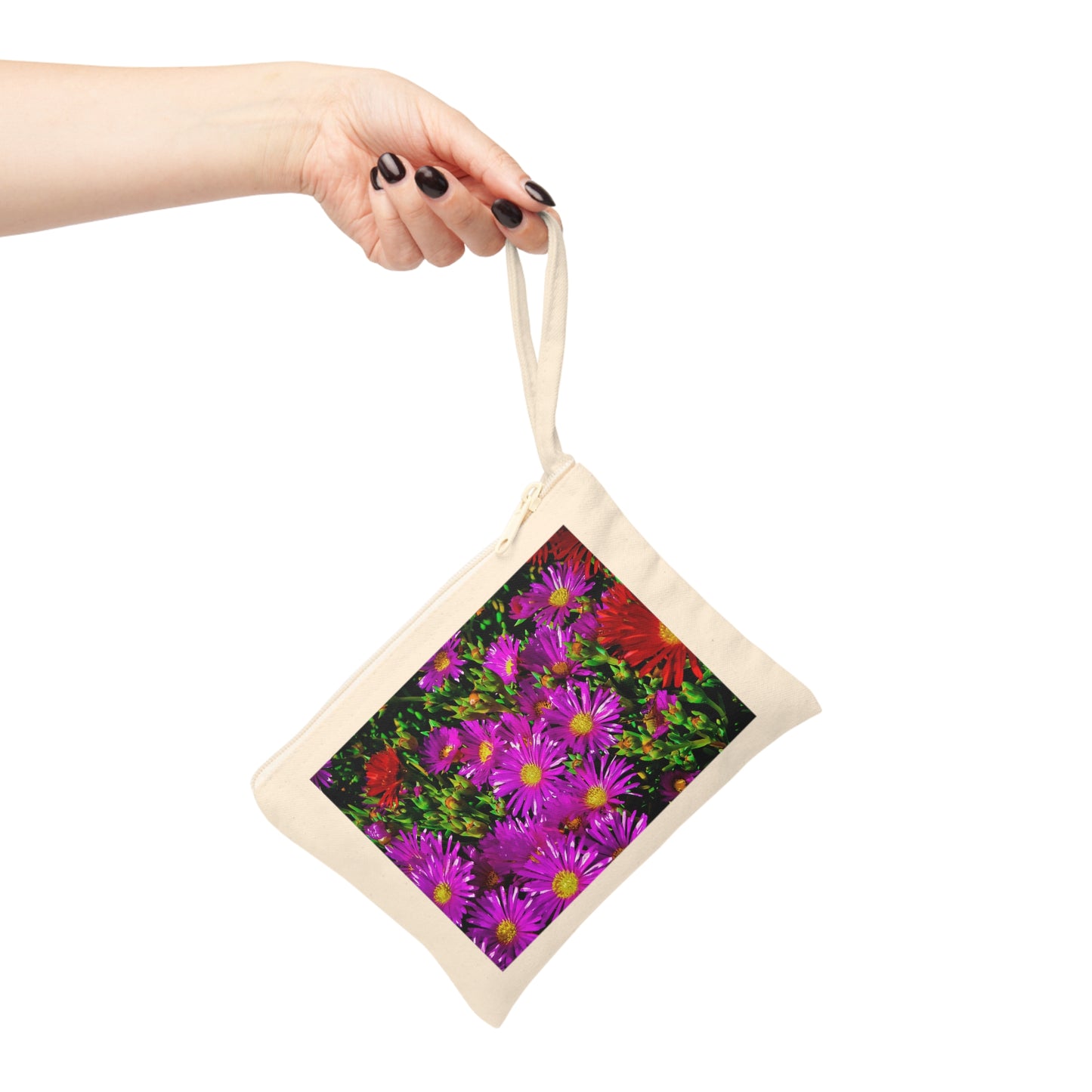 "Gardenia" Accessory Zipper Pouch