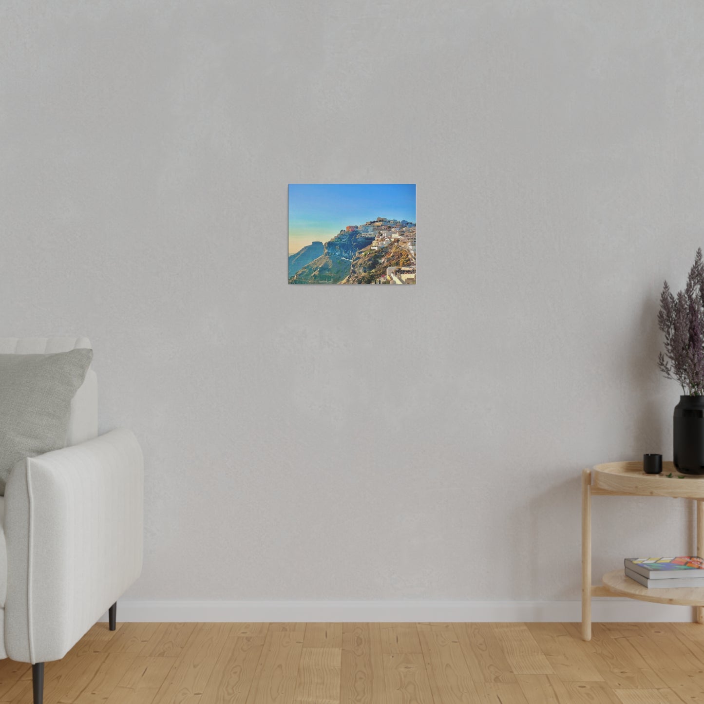 "Santorini" (Matte Canvas • Stretched • 0.75")