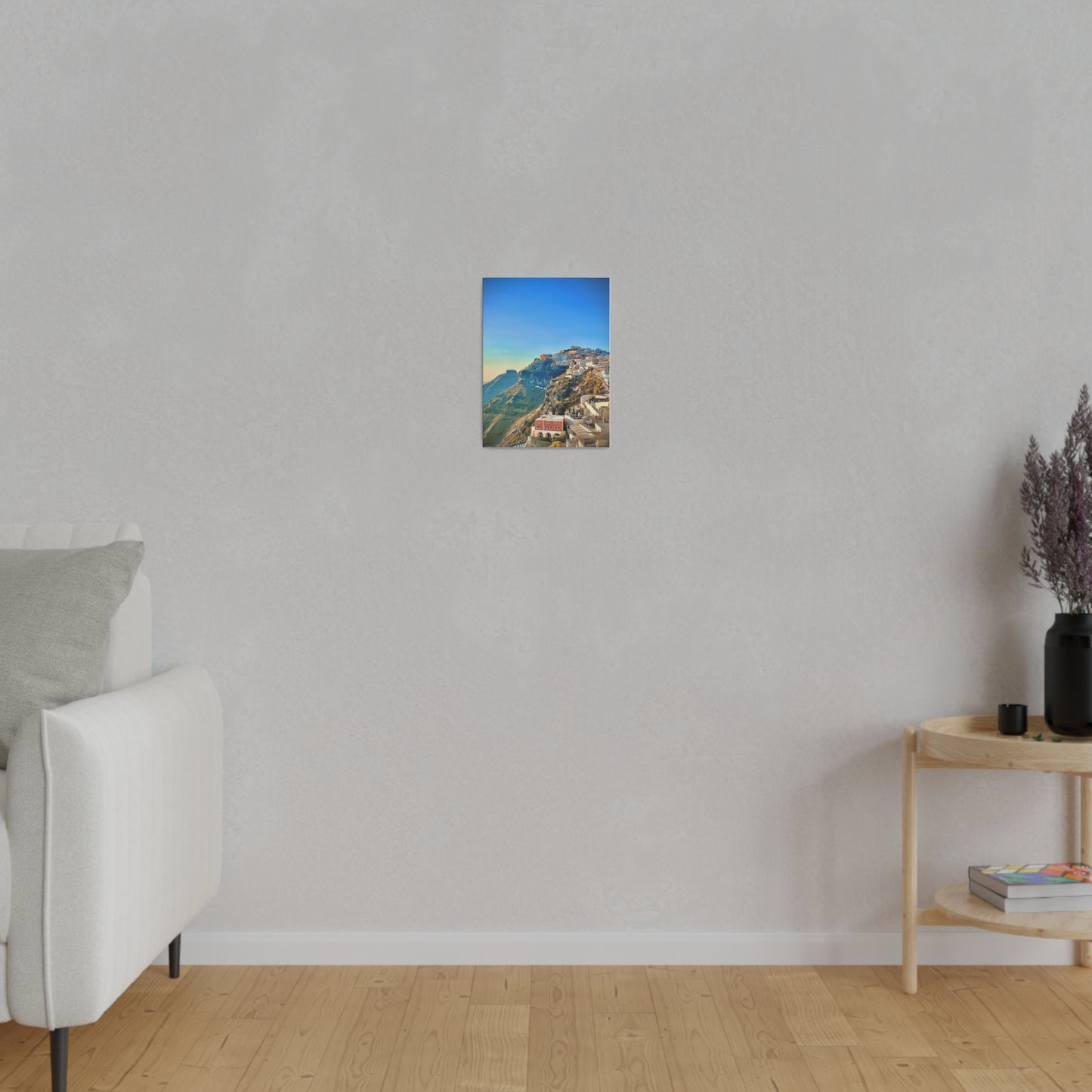 "Santorini" (Matte Canvas • Stretched • 0.75")