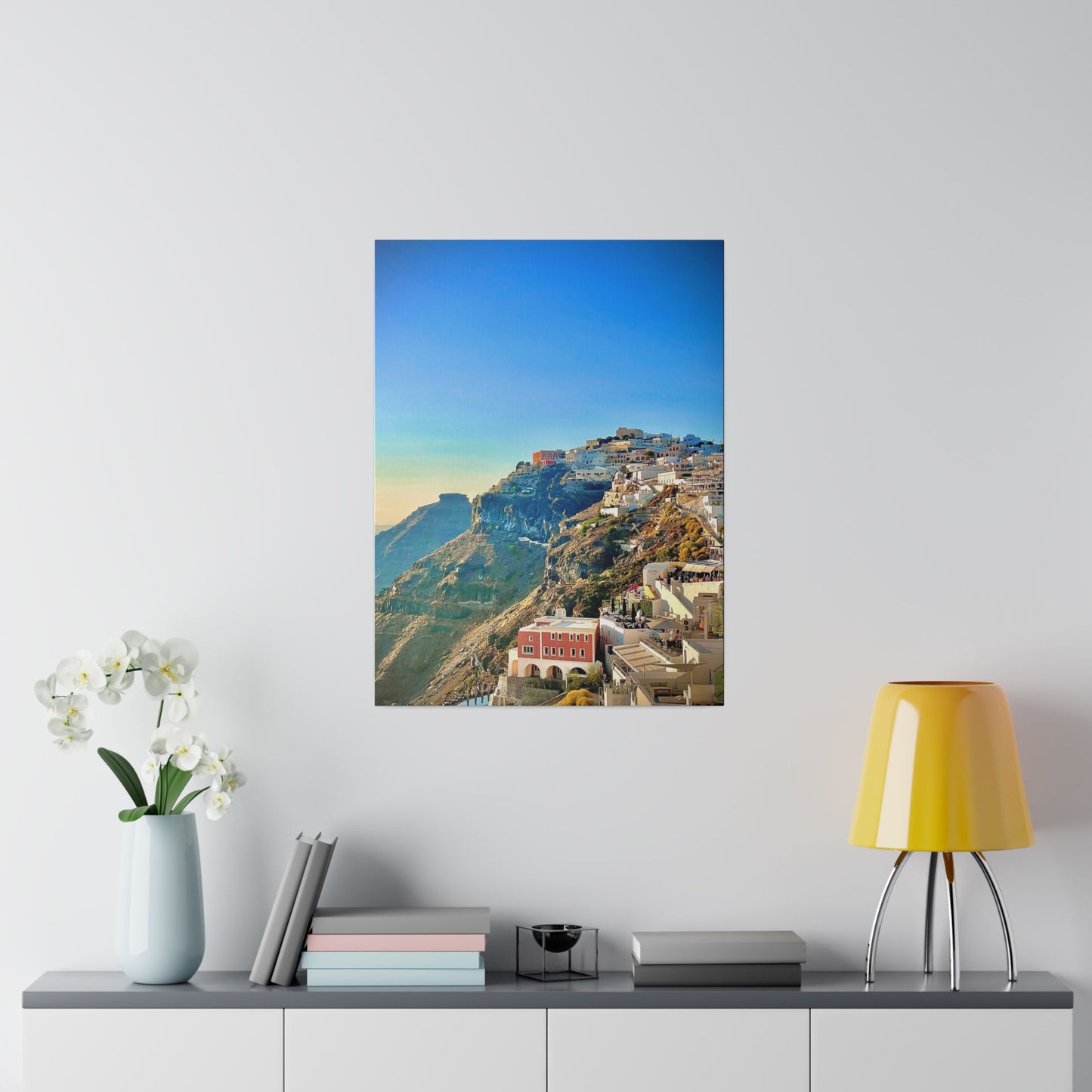 "Santorini" (Matte Canvas • Stretched • 0.75")