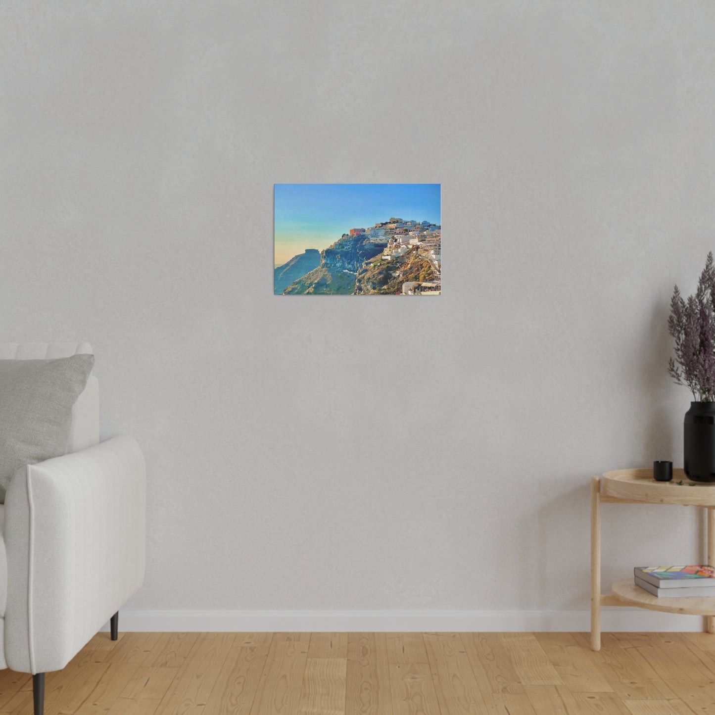 "Santorini" (Matte Canvas • Stretched • 0.75")