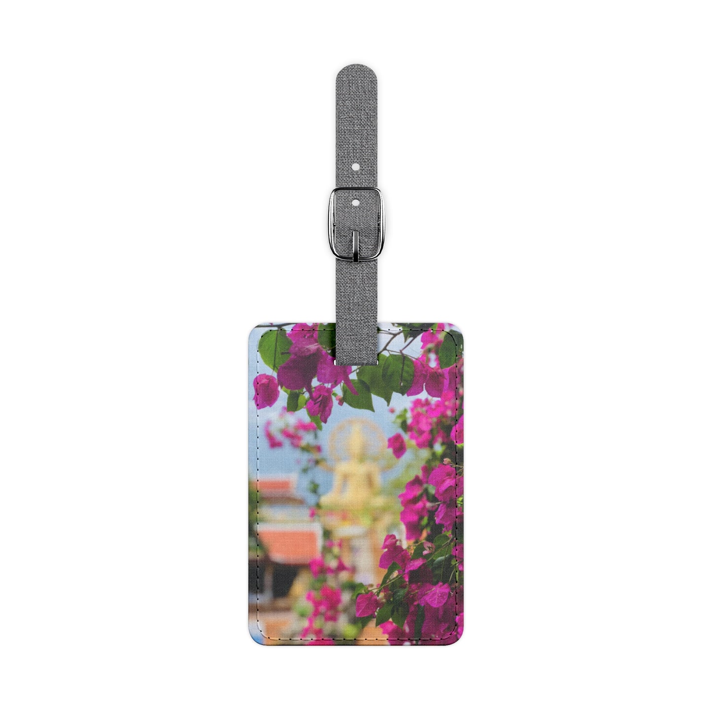 Big Buddha of Koh Samui (Saffiano Polyester Luggage Tag)