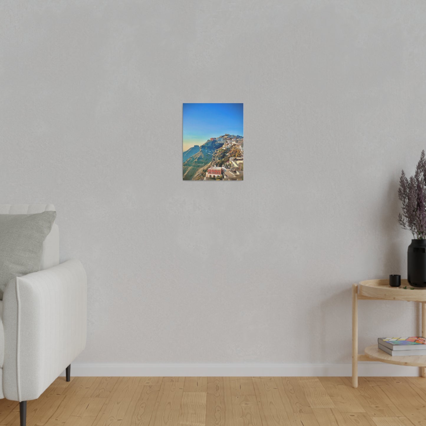 "Santorini" (Matte Canvas • Stretched • 0.75")