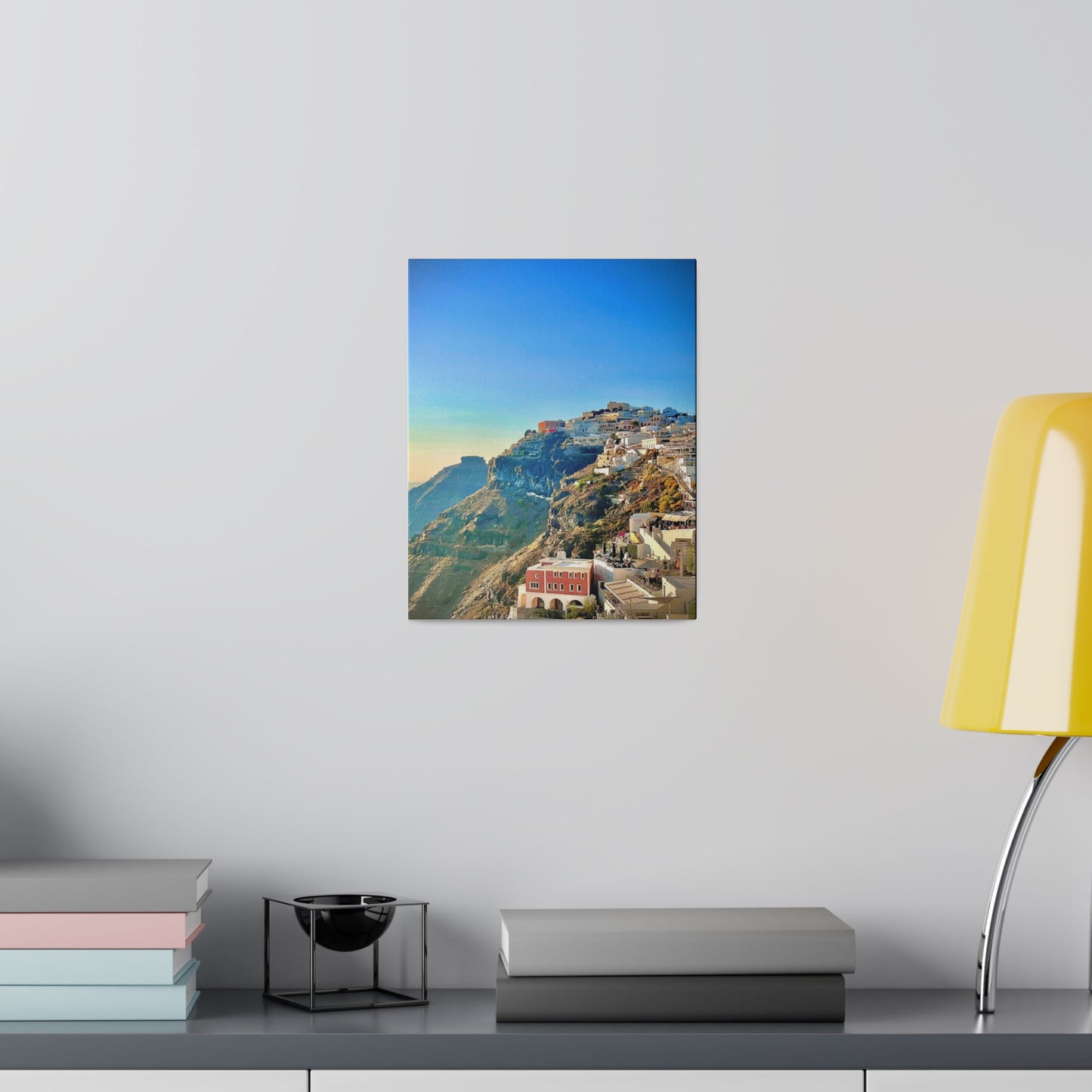 "Santorini" (Matte Canvas • Stretched • 0.75")